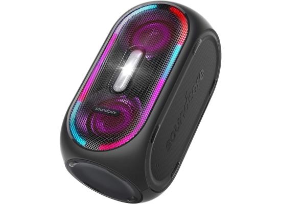 Anker A3391G12 Soundcore Rave+ Party Cast Portable BT5.0 Speaker, 160W, Light Show, IPX7, 24 hours of battery life - Black